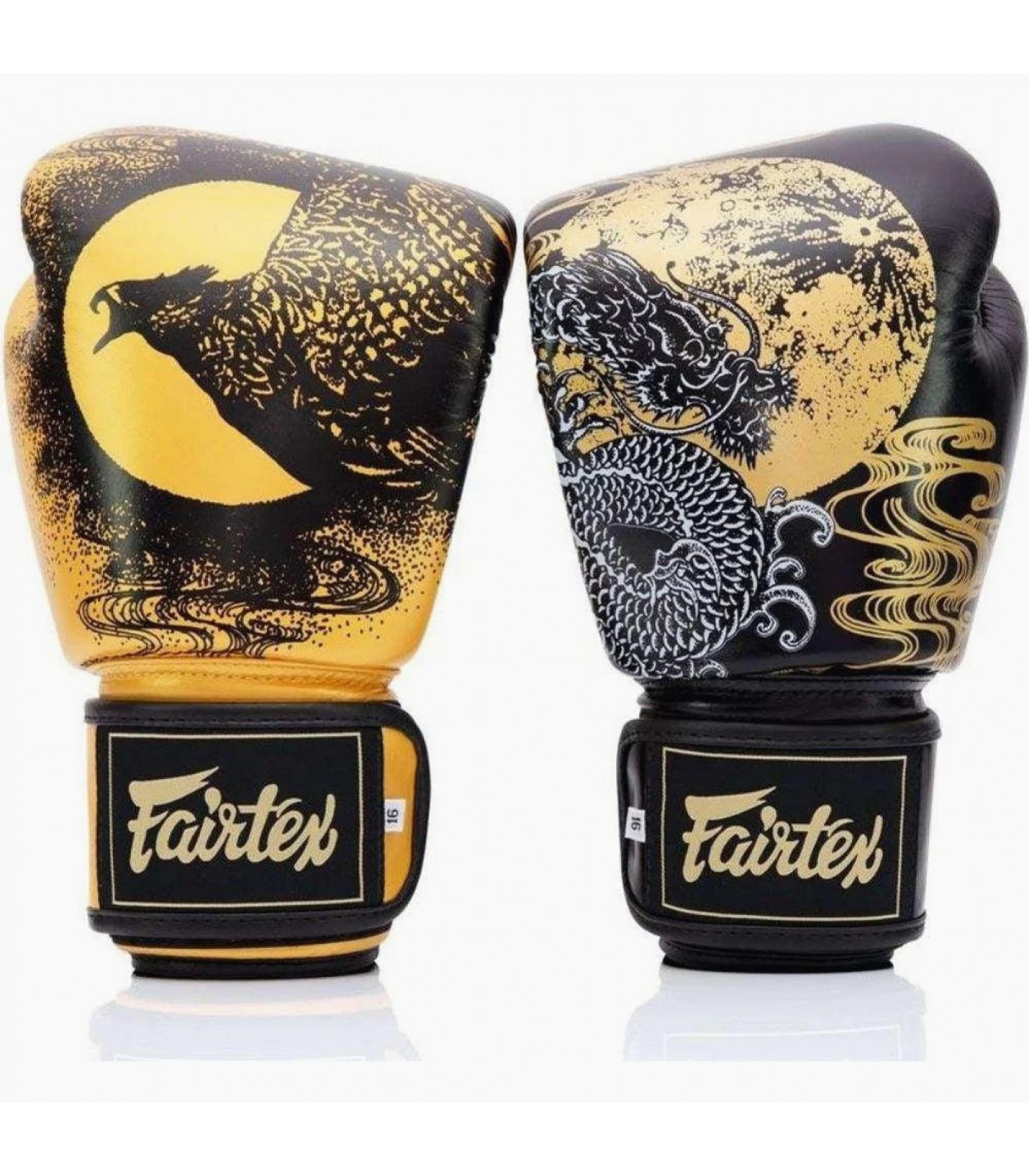 Боксови Ръкавици - Fairtex BGV26 Boxing Gloves Harmony Six - Black/Gold